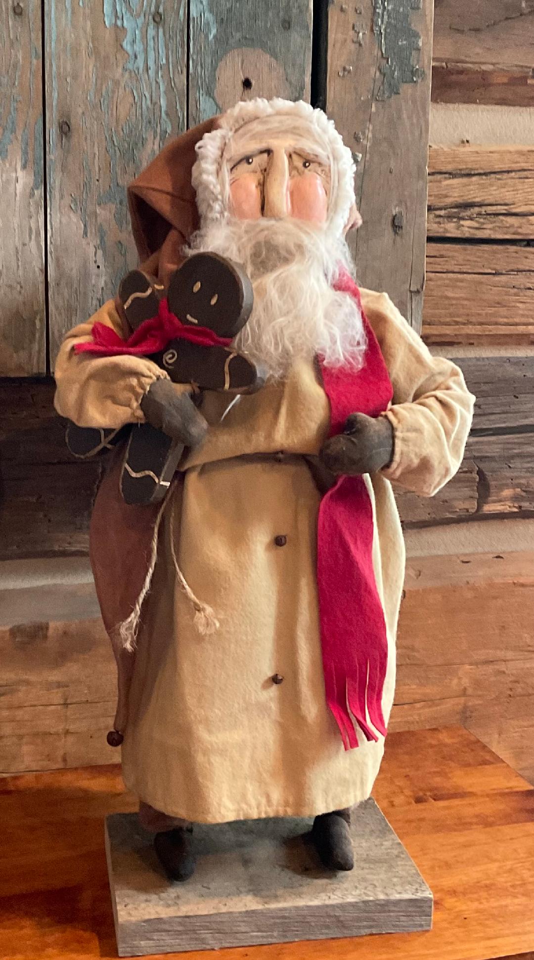  #CF ST wging CF Santa w/gingerbread man